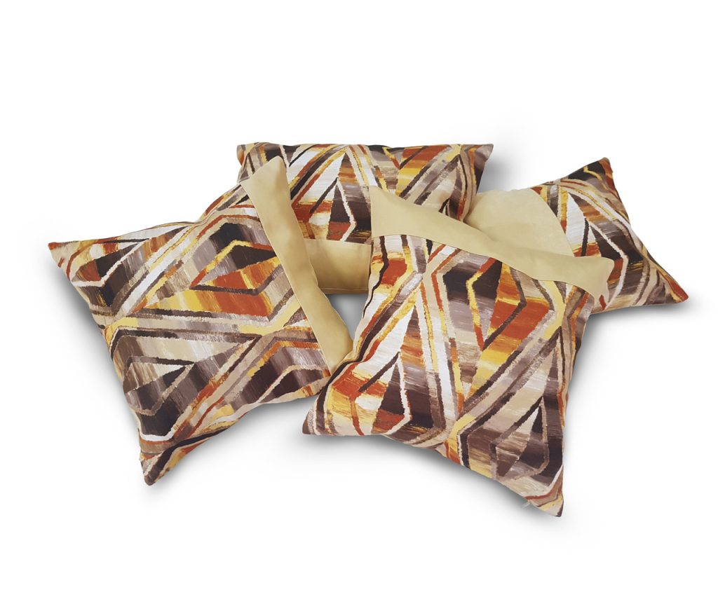 Комплект декоративних подушок Lumelle Abstract 35х35см 2шт 29х29см 1шт44х30см 1шт різнокольорові (п_0136)