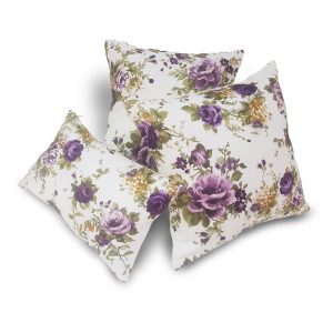 Комплект декоративних подушок Lumelle Rose 40х40см 2шт 38х25см 1шт молочні (п_0159)