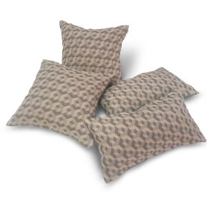 Комплект декоративних подушок Lumelle Pattern 30х30см 2шт 40х22см 2шт бежеві та бірюзові (п_0177)