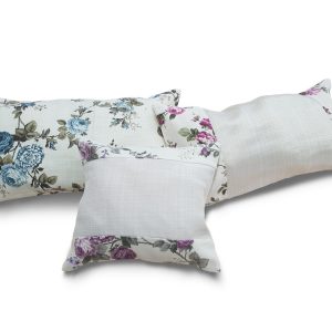 Комплект декоративних подушок Lumelle Rose 40х25см 1шт 40х22см 1шт 24х22см 1шт молочні (п_0006)