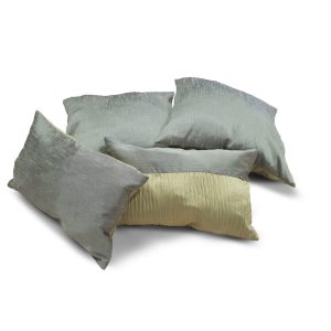 Комплект декоративних подушок Lumelle Simple 40х40см 2шт 40х25см 2шт Салатова з сірим (п_0012)