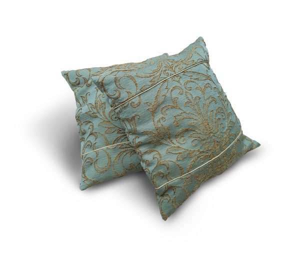 Комплект декоративних подушок Lumelle Damask 32х32см 2шт бірюзові (п_0232)