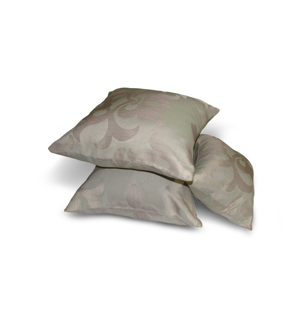 Комплект декоративных подушек Lumelle Damask 40х40см 2шт  27х27см 1шт бледно салатовые (п_0275)