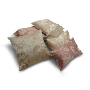 Комплект декоративних подушок Lumelle Flowers 30х30см 3шт 30х19см 3шт бежеві (п_0342)