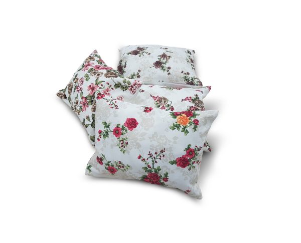 Комплект декоративних подушок Lumelle Rose 32х24см 4шт молочні (п_0361)