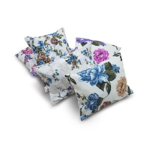 Комплект декоративних подушок Lumelle Rose 33х25см 5шт молочні (п_0362)