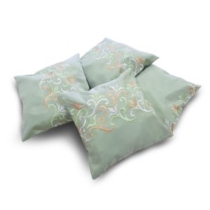 Комплект декоративних подушок Lumelle Venzel 33х33см 2шт 35х35см 1шт 30х30см 1шт оливкові (п_0398_1)