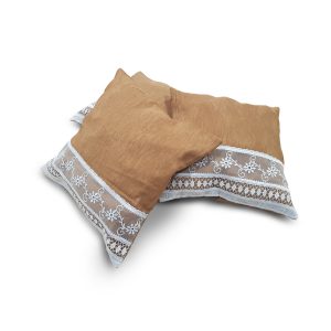 Комплект декоративних подушок Lumelle Hand Made 40х40см 3шт Коричневі (п_0409)