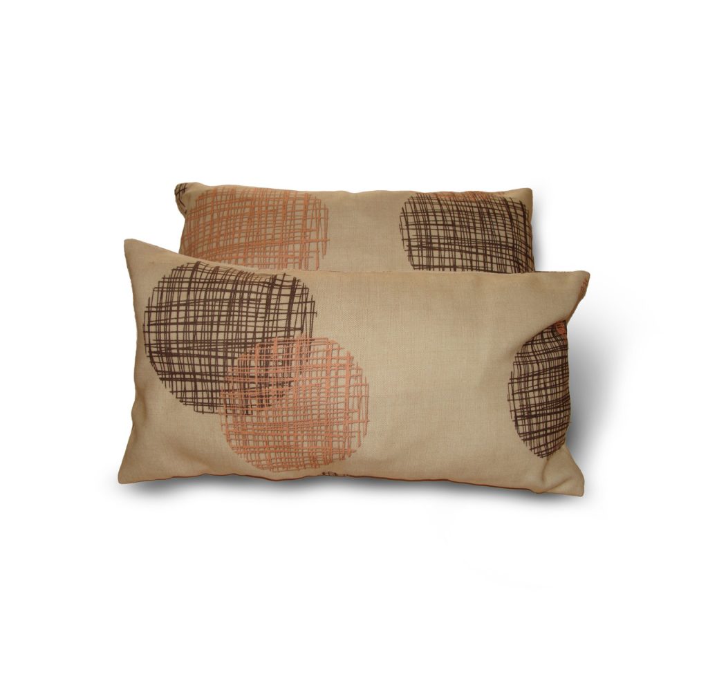 Комплект декоративних подушок Lumelle Pattern 46х26см 2шт пісочні (п_0422)