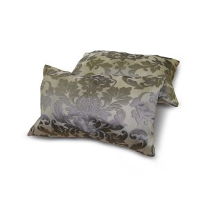 Комплект декоративних подушок Lumelle Damask 43х26см 2шт сірі (п_0423)