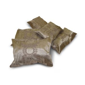 Комплект декоративних подушок Lumelle Damask 41х28см 3шт 41х22см 1шт 23х30 см1шт сірий (п_0424)
