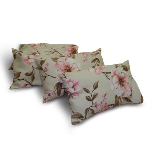 Комплект декоративних подушок Lumelle Rose 52х32см 4шт кремові (п_0486)