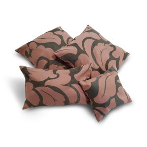 Комплект декоративних подушок Lumelle Abstract 40х40см 2шт 40х25см 1шт 25х25см 1шт Теракотові (п_0501)