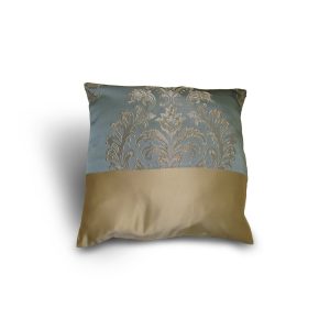 Комплект декоративних подушок Lumelle Damask 35х20см 2шт 33х33см 4шт блакитні з пісочним (п_0531)