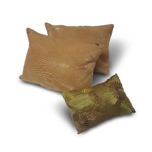 Комплект декоративних подушок Lumelle Abstract 35х25см 2шт 26х16см 1шт пісочні (п_0561)