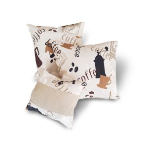 Комплект декоративних подушок Lumelle Сoffee 38х38см 1шт 36х36см 2шт бежеві (п_0574)