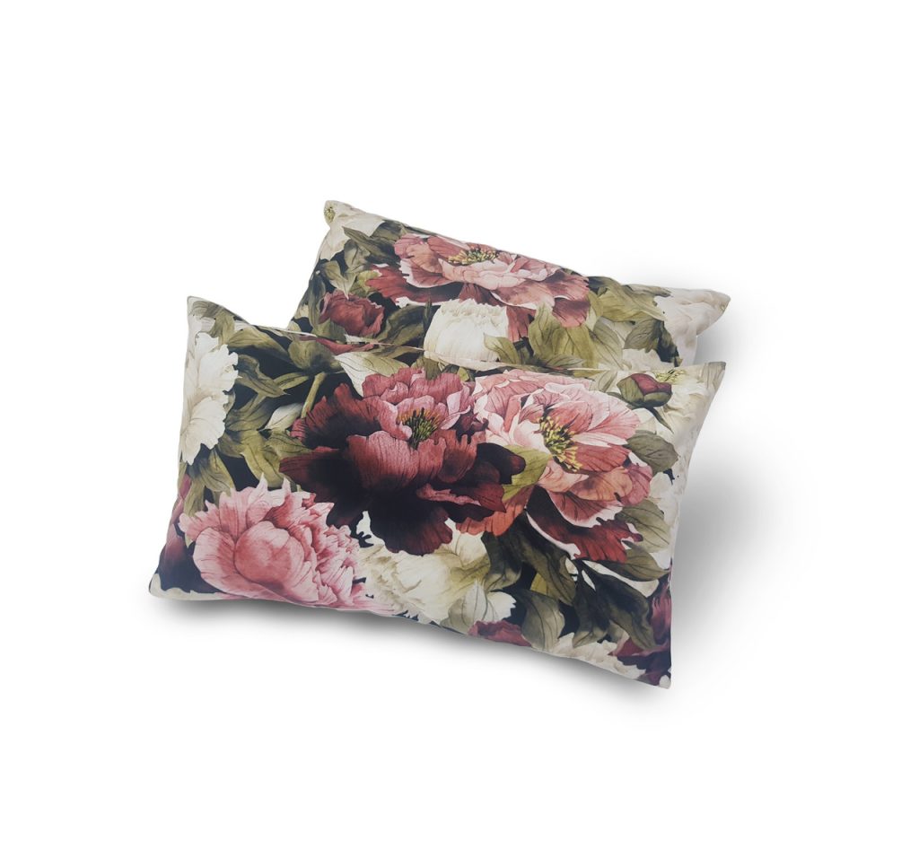 Комплект декоративних подушок Lumelle Flowers 47х28см 2шт різнокольорові (п_0613)