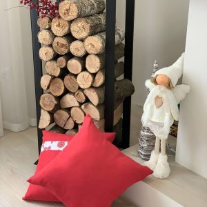 Комплект декоративних подушок Lumelle Snow 40х40см 2шт червоні (п_0670)