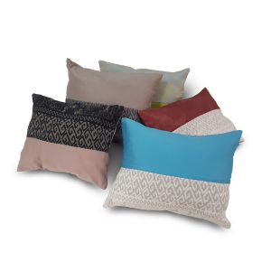 Комплект декоративних подушок Lumelle Meandr 38х28см 2шт 32х28см 1шт 37х32см 1шт 37х29см 1шт кольорові (п_0656)