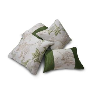 Комплект декоративних подушок Lumelle Plants 40х40см 2шт 35х40см 1шт 40х26см 1шт Салатовий (п_0686)