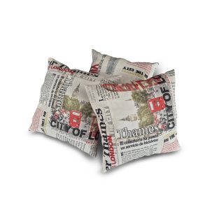 Комплект декоративных подушек Lumelle Paris London 3шт 37х37см молочный с бежевым (п_0724)