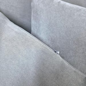 Комплект декоративних подушок Lumelle Simple 40х40см 2шт 40х27см 1шт 40х25см 1шт Сірі (п_0739)