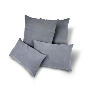 Комплект декоративних подушок Lumelle Simple 40х40см 2шт 40х27см 1шт 40х25см 1шт Сірі (п_0739)