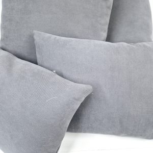Комплект декоративних подушок Lumelle Simple 40х40см 2шт 40х27см 1шт 40х25см 1шт Сірі (п_0739)