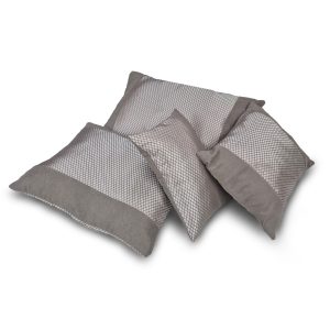Комплект декоративних подушок Lumelle Geometric 55х37см-1шт 45х37см-1шт 36х28см-1шт 32х22см-1шт сірі (п_0746)