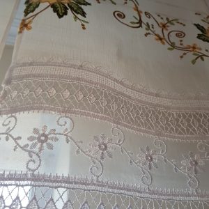Комплект панельних фіранок Lumelle Rose 9шт карниз 280см білий (22_3п)