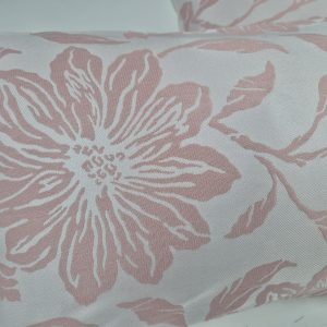 Комплект декоративних подушок Lumelle Flowers 50х32см 2шт рожевий з бежевим (п_0757)