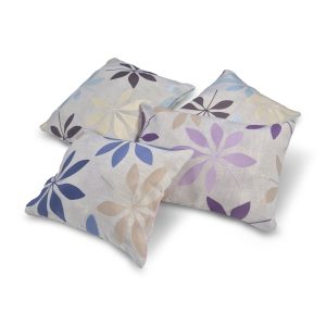 Комплект декоративних подушок Lumelle Flowers 4 шт, різнокольоровий (п_0762)