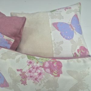 Комплект декоративних подушок Lumelle Butterflies 3 шт, кремовий (п_0766)