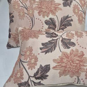 Комплект декоративних подушок Lumelle Flowers 45х32см 3шт, теракотово-солом’яний (п_0779)