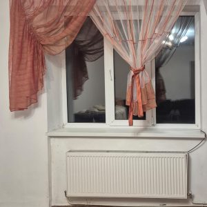 Комплект тюль до підвіконня Lumelle Едельвейс карниз 200см Теракотовий (70к)