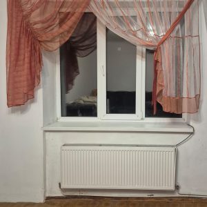 Комплект тюль до підвіконня Lumelle Едельвейс карниз 200см Теракотовий (70к)