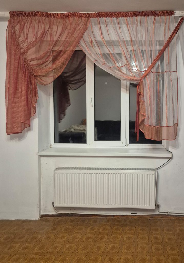 Комплект тюль до підвіконня Lumelle Едельвейс карниз 200см Теракотовий (70к)