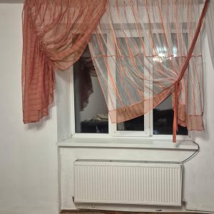 Комплект тюль до підвіконня Lumelle Едельвейс карниз 200см Теракотовий (70к)