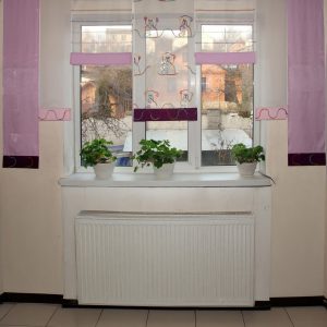 Комплект панельних фіранок lumelle Kids на карниз 250см 7шт рожеві та фіолетові (2_4п)