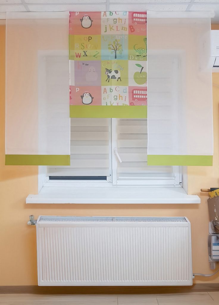 Комплект панельних фіранок Lumelle Kids 1,5м 3шт салатові (6_3п)