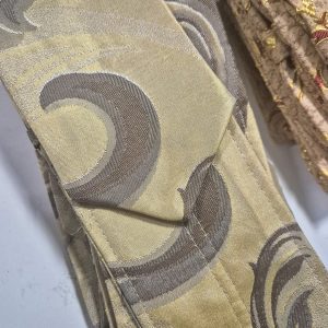 Чохол для столових приборів Lumelle Venzel універсальний, 8х21см бронзовий з коричневим (1_6кх)
