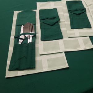 Комплект для сервірування Lumelle Simple, 9 предметів, зелений (20_1с)