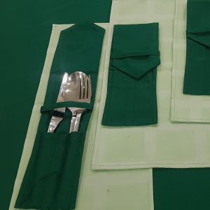 Комплект для сервірування Lumelle Simple, 9 предметів, зелений (20_1с)