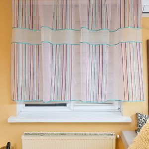 Тюль до підвіконня Lumelle Line Color 220×135 см, на карниз 100–150 см, різнокольорова (22_2а)
