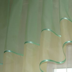 Ламбрекен Lumelle Дуга карниз 200см салатовий з лимонним (70_9_2м)