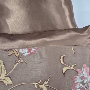 Комплект декоративних подушок Lumelle Flowers  44х34см 1шт, 42х37см 1шт, 40х23см 1шт, шоколадний (п_0795)