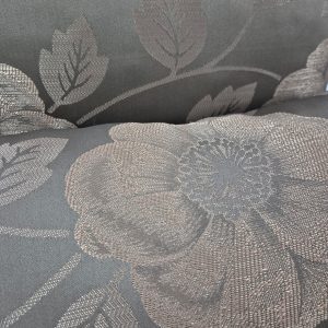 Комплект декоративних подушок Lumelle Flowers 52х32см 2шт кавовий із золотистим (п_0798)