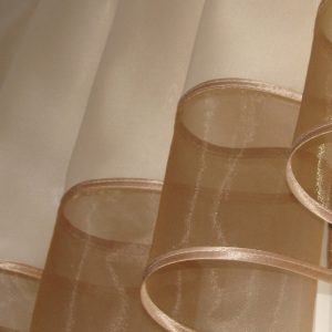 Ламбрекен Lumelle Дуга карниз 300см коричневий з пісочним (52_2_3м)