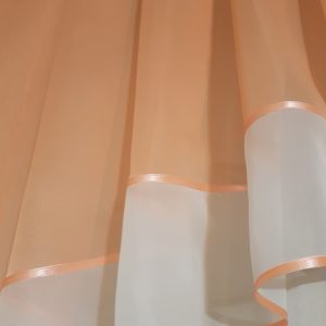 Ламбрекен Lumelle Вітрила карниз 300см персиковий (60_3_3м_z)