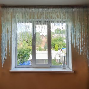 Ламбрекен Lumelle Водоспад карниз 250см ніжно бірюзовий (8_2в)